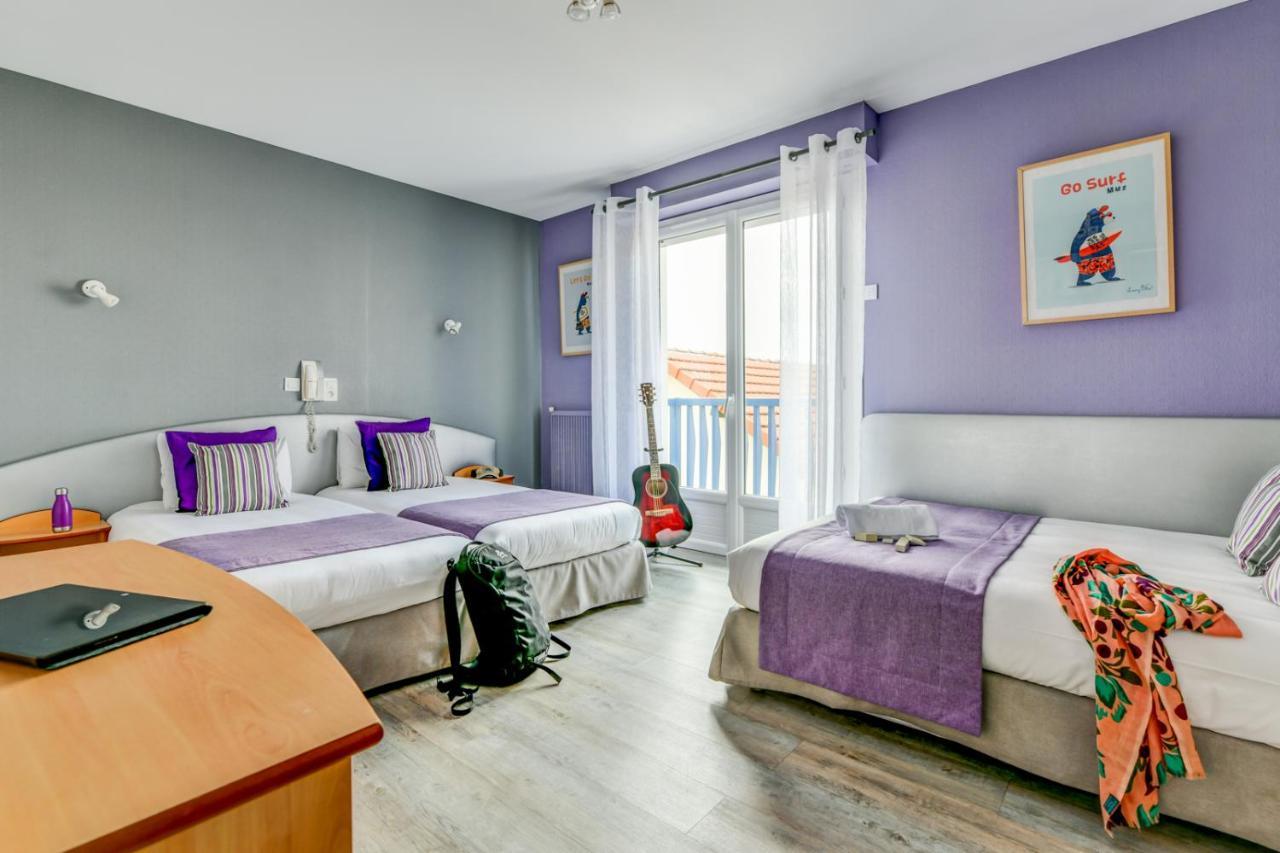 Logis Hotel De France ميميزا-بلاج المظهر الخارجي الصورة