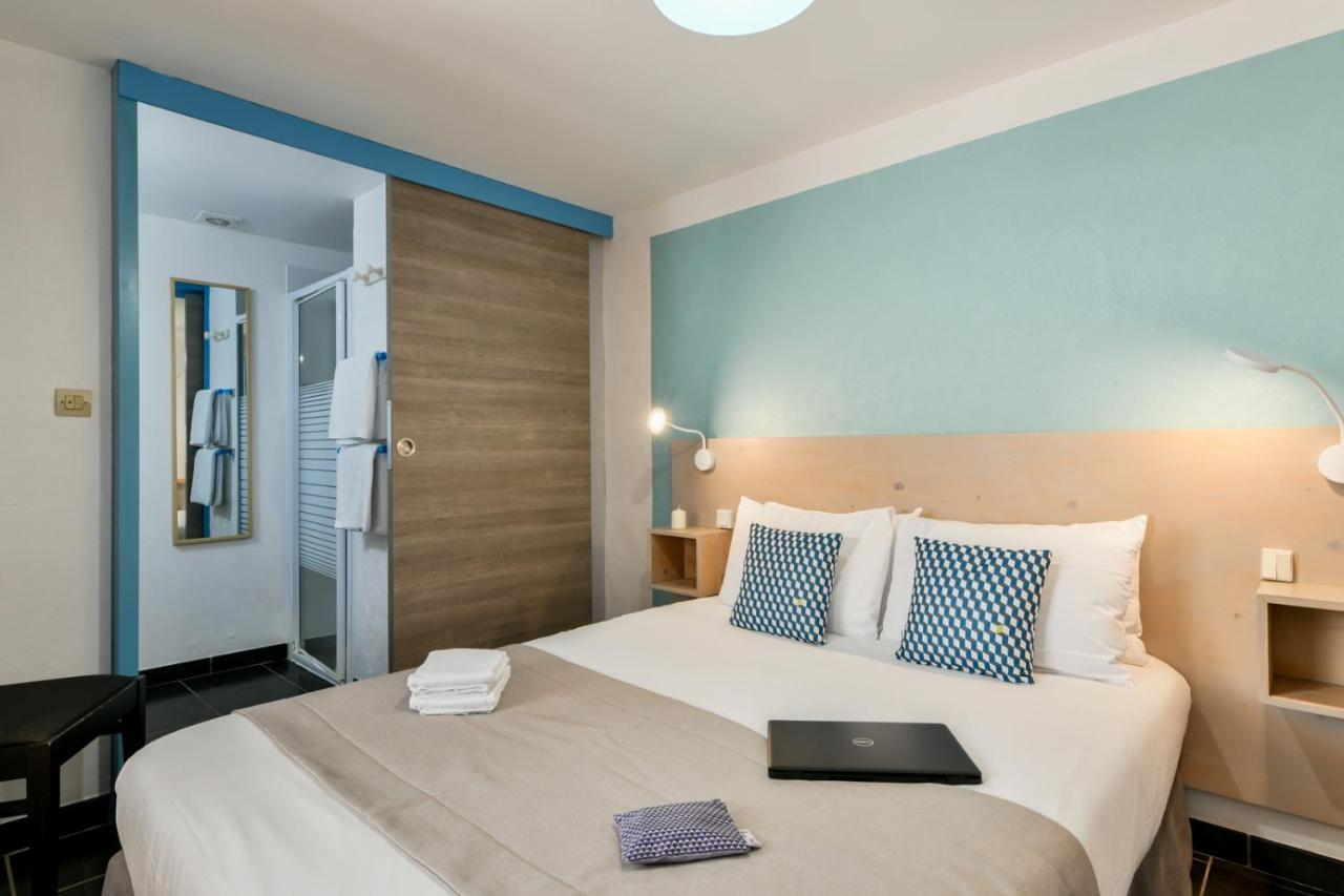 Logis Hotel De France ميميزا-بلاج المظهر الخارجي الصورة