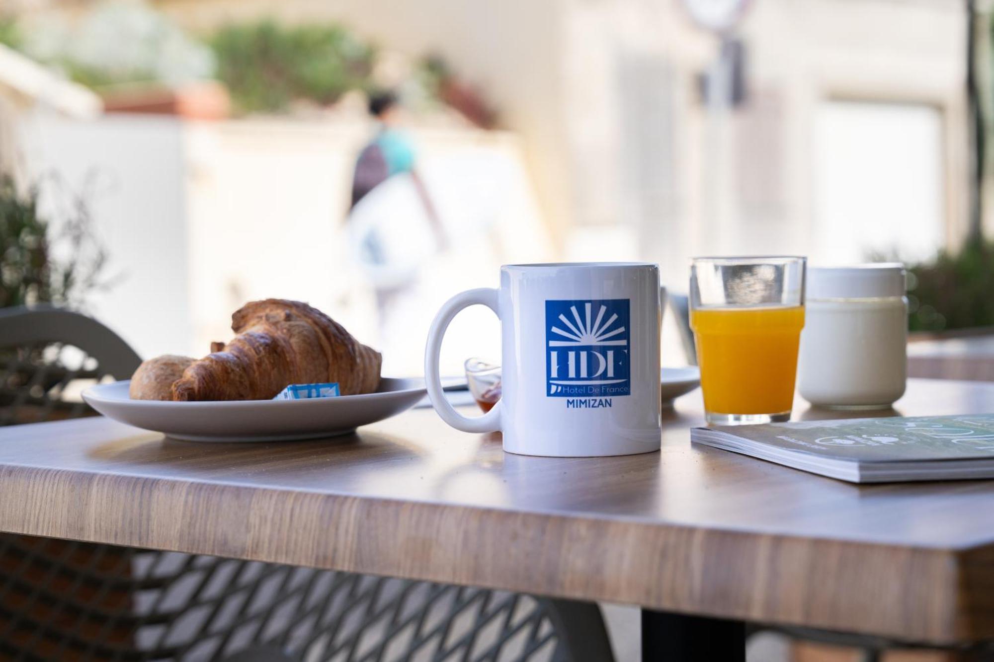 Logis Hotel De France ميميزا-بلاج المظهر الخارجي الصورة