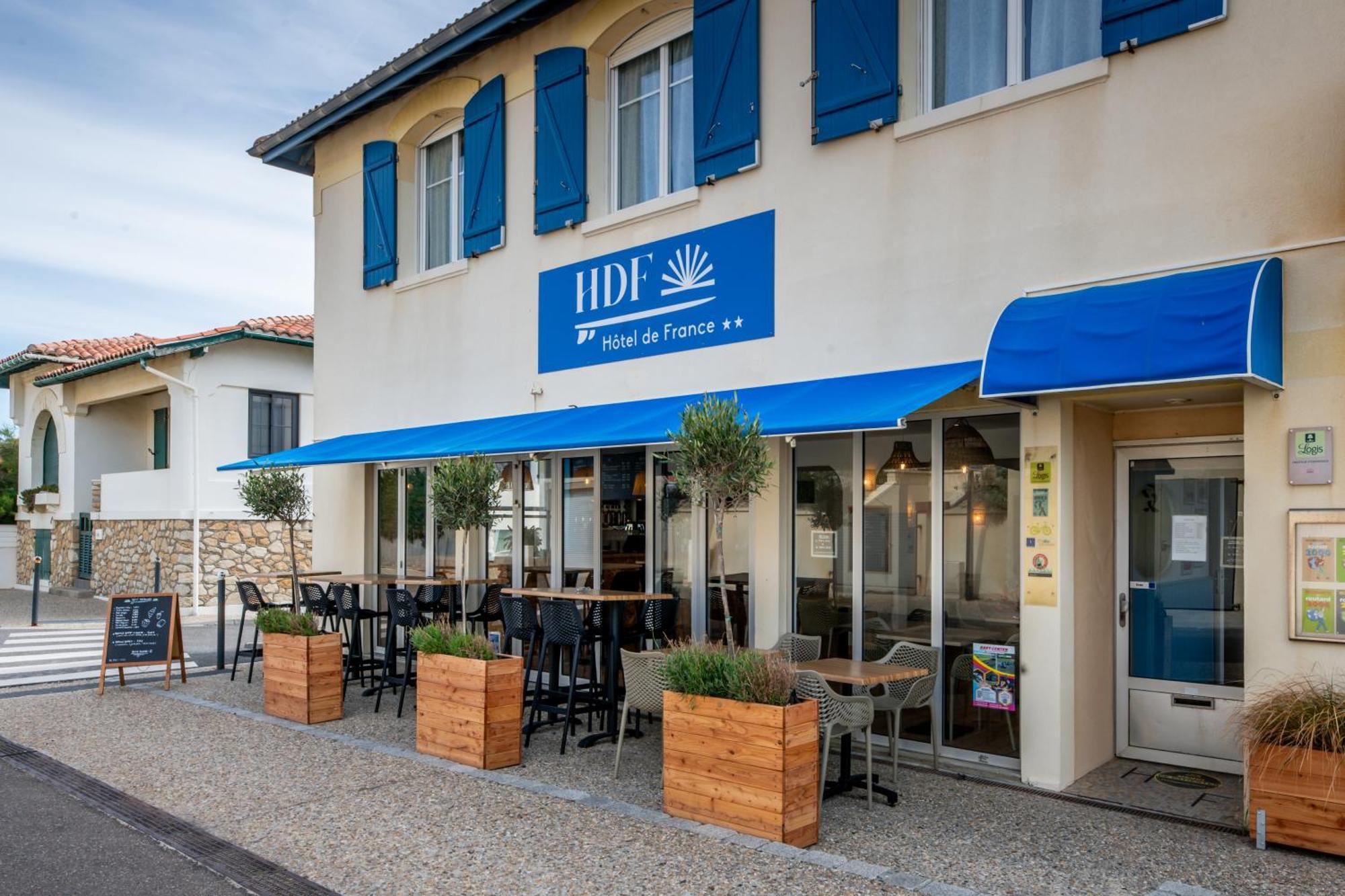 Logis Hotel De France ميميزا-بلاج المظهر الخارجي الصورة